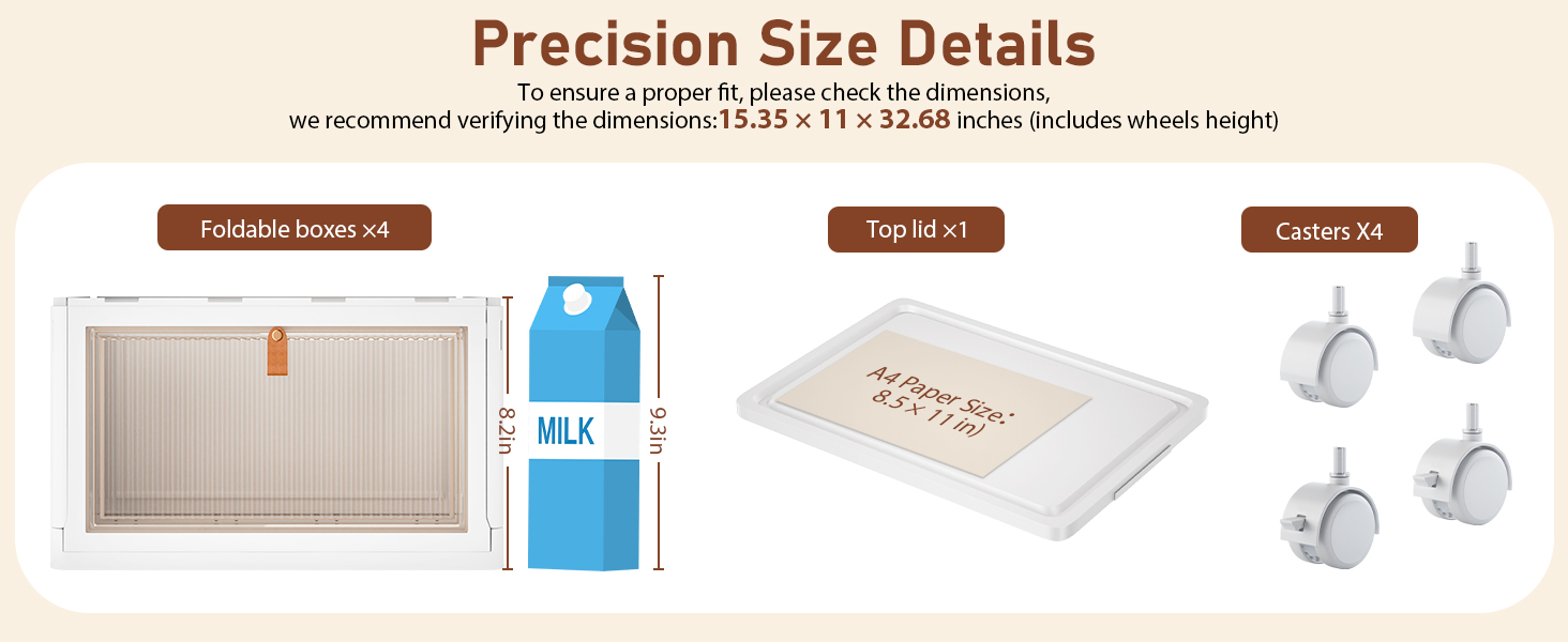 Elmio-衣装ケース-4段重ね可能プラスチック収納ボックス 蓋とキャスター付き - 23クォート クローゼットオーガナイザーと収納 折りたたみ式収納コンテナ 整理収納ボックス クラフト、家庭用、パントリー、寮用 イエロー