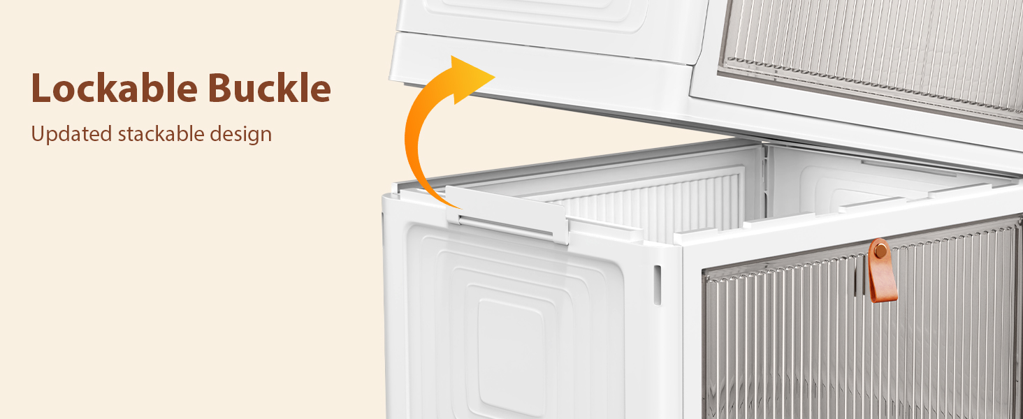 Elmio-衣装ケース-4段重ね可能プラスチック収納ボックス 蓋とキャスター付き - 23クォート クローゼットオーガナイザーと収納 折りたたみ式収納コンテナ 整理収納ボックス クラフト、家庭用、パントリー、寮用 イエロー